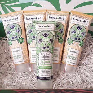 Lot of 4 Human + Kind Body Souffle & 1 Body Wash